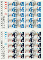 LIECHTENSTEIN BLOCK KLEINBOGEN Nr 937KB-938KB E S54519A - Blocks & Kleinbögen