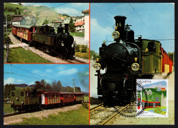 Vintage Maximumkarte 2025 Appenzeller Bahnen - Maximumkaarten