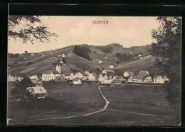 AK Gonten, Ortspanorama Mit Umgebung - Gonten