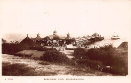 England Bascombe Pier Bournemouth Vintage Postcard - Bournemouth (ab 1972)