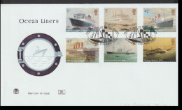 Great Britain FDC 2004 Ocean Liners. Postal Weight Approx 40 Gramms. Please Read Sales Conditions Under Image Of Lot (Ma - 2001-2010 Decimal Issues