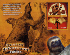 223483 MNH PERU 2007 ANIMALES PREHISTORICOS FOSILES - Fossielen