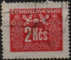 TCHECOSLOVAQUIE / TAXE N° 74 OBLITERE - Portomarken