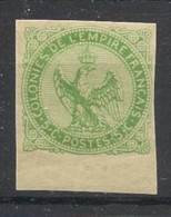 COLONIES GENERALES - 1859-65 - N°YT. 2 - Aigle Impérial 5c Vert - Neuf Luxe** / MNH - Aigle Impérial
