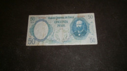 CHILE 50 PESOS 1976 - Cile