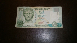 CYPRUS 10 POUNDS 2001 - Cyprus