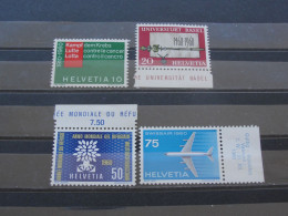 ZWITSERLAND   NUMMER  692-695    POSTFRIS   (MNH) - Ungebraucht