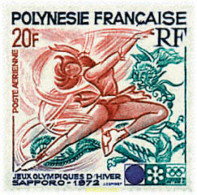 71897 MNH POLINESIA FRANCESA 1972 11 JUEGOS OLIMPICOS DE INVIERNO SAPPORO 1972 - Figure Skating