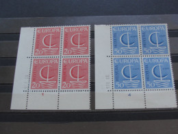 ZWITSERLAND   NUMMER  843-844  POSTFRIS   (MNH) BLOK VAN 4 - Ungebraucht