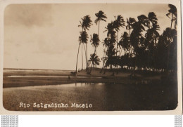 K25- MACEIO - RIO SALGADINHO  - CARTE PHOTO -  - 2 SCANS - Maceió