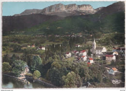 W3-74) LUGRIN  - HAUTE  - SAVOIE - VUE AERIENNE  AU FOND LES MEMISES  - EN  1961 - ( 2  SCANS ) - Lugrin