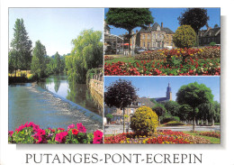 PUTANGES Pont Ecrepin L Orne La Mairie L Eglise De Pont Ecrepin 7(scan Recto-verso) MA2246 - Putanges