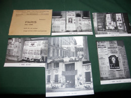 PARIS MAI 1968 : SERIE DE SIX CARTES , TIRAGE LIMITE A 500 EXEMPLAIRES - Streiks