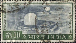 Inde Poste Obl Yv: 198 Mi:400 Atomic Reactor Trombay (Beau Cachet Rond) - Atomo
