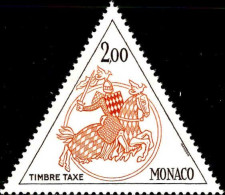 Monaco Taxe N** Yv:71/72 Sceau Du Prince - Segnatasse