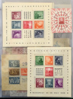 ** 1934-1961 Blokktétel Sok Jó Kiadással Benne Többek Közt 3 Db Lánchíd II., 4 Db Lánchíd III., 2 Roosevelt Blokkpár Stb - Altri & Non Classificati