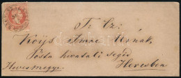 ~1869 5kr Levélen, Nagyon Ritka "NAGY-SZALATNA" Bélyegzéssel (Ryan 500 P) - Autres & Non Classés