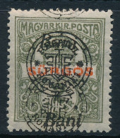** Nagyvárad 1919 Sürgős 2f Kettős Felülnyomással / Mi 20 With Double Overprint Sign: Bodor - Otros & Sin Clasificación