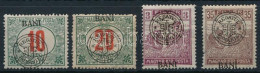 **, * Kolozsvár 1919 4 Klf Bélyeg Eltolódott Felülnyomással, A BANI Szó Ellentétes Pozícióba Került / 4 Stamps With Shif - Altri & Non Classificati