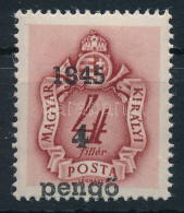 ** Nagyvárad I. 1945 Barnaportó 4P/4f II. Típus Signed: Bodor - Otros & Sin Clasificación