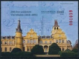 ** 2014 Jeles Magyarok VI. - 200 éve Született Ybl Miklós Vágott Blokk, Csak 2.000 Db Létezik / Mi 367B Imperforated Blo - Otros & Sin Clasificación