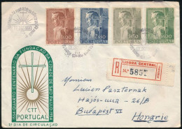 1954 Mi 831-834 Ajánlott / Registered FDC - Autres & Non Classés