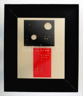 Schöffer, Nicolas (Miklós) (1912-1992): Resevad (1973). Kinetikus Objekt, Plexi, Tükröződő Lapon, Jelzett A Hátoldalán K - Autres & Non Classés