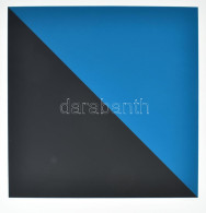 Josef Linschinger (1945-): Átlós Kompozíció, 1994. Szitanyomat, Papír. Jelzett. Számozott (28/48). 48x48 Cm / Screenprin - Autres & Non Classés