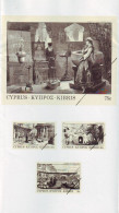 CHYPRE CYPRUS 1984 - Philatelic Leaflet - Notice  - Cyprus Engravings - Gravures - Gravüren - Incisioni - 2 Scans - Engravings