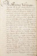 1817 Pozsony Vármegye Közgyűlése A Győr-Újvárosban élő Csaplár János Kérésére Igazolja, Hogy A Csaplár Nemzetség Pozsony - Non Classés