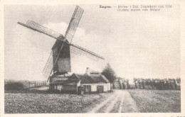 BELGIQUE - Zingem - Molen T Dal - Dagtekent Van 1154 - Oudste Molen Van Belgie - Carte Postale Ancienne - Zingem