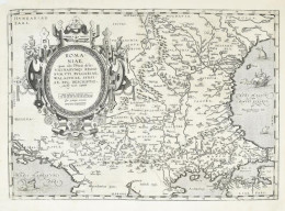 [Románia Térképe, Szerbia, Vallachia, Bulgária, Székelyföld ábrázolásával)] 1584. Romaniae, (quae Olim Thracia Dicta) Vi - Other & Unclassified