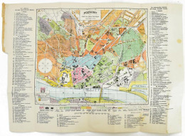 1915 Pozsony Szab. Kir. Város, Sz. K. Pozsony Város és Környéke, és Pozsony Megye Színezett Térképei (1:500.000), Rajzol - Other & Unclassified