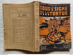 C1 SCOUT Signe De Piste # 1 SOUS LE SIGNE DE LA TORTUE 1945 INDIENS DELAWARES PORT COMPRIS France - Scouting