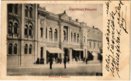 Delcampe - T2/T3 1902 Pécs, Nemzeti Kaszinó, Sörcsarnok (kis Szakadás / Small Tear) - Ohne Zuordnung