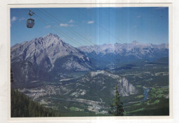 AK 241487 CANADA -  The Bow Valley From The Sulphur Mountain Gondola Lift - Banff