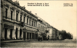** T2/T3 Bród, Nagyrév, Slavonski Brod, Brod Na Savi; Jelacicev Trg / Jelacic Platz / Jellasics Tér, Povischel & Kai - Non Classificati