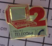1418A Pin's Pins / Beau Et Rare / INFORMATIQUE / MINITEL 2 Le Retour ! FRANCE TELECOM - Informatica