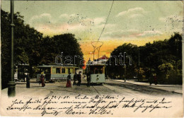 T2/T3 1907 Göteborg, Gothenburg; Park Viktoriagatan, Trams - Non Classés