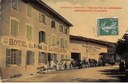 69 - N°77441 - LAMURE SUR AZERGUES - Hôtel Du Pont De Lafeuilletière - Gonnard Pivot ... - Hypomobile, Diligence - Lamure Sur Azergues