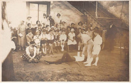 69 - N°85872 - LAMURE SUR AZERGUES - Spectacle De La Kermesse 1932 - Carte Photo - Lamure Sur Azergues