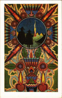** T2/T3 A 25. Szt. Imre öreg Cserkészcsapat Képeslapja / Hungarian Scout Oldboys Group. Art Nouveau S: Megyer-Meyer Att - Non Classés
