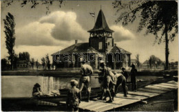 ** T4 Debrecen, Cserkészház, Cserkészpark, Csónakázó-tó. E Házat Cserkészek Tervezték és Maguk Is építették. Kassay Ernő - Non Classés