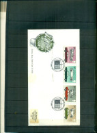 GRANDE BRETAGNE INDUSTRIE AUTOMOBILE BRITANNIQUE 4 VAL SUR FDC A PARTIR DE 0.75 EUROS - 1981-1990 Decimal Issues