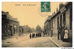 CAR-ABWP6-0575-62 - AVION - Rue De Marseille - Avion