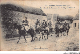 CAR-AAHP5-60-0457 - RIBEBOURT - Une Patrouille De Marocains Dans Le Village - Cachet Militaire - Ribecourt Dreslincourt