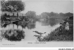 CAR-ABOP1-0006-60 - ATTICHY - L'aisne Et Le Pont - Attichy