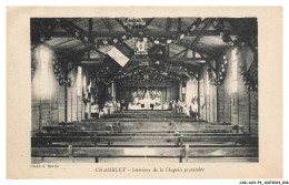 CAR-ACHP4-0225-54 - CHAMBLEY - Intérieur De La Chapelle Provisoire - Chambley Bussieres