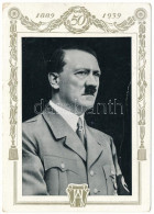 * T3 Adolf Hitler 1889-1939. Verlag Kőnig. + So. Stpl. (gyűrődések / Creases) - Non Classificati