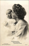 ** T2/T3 J.K.H. Kronprinzessin Maria V. Rumänien Mit Prinzess Ileana. Elvira, Kunstverlag Jos. Paul Böhm / Marie, Queen  - Non Classificati